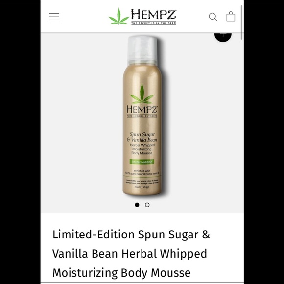 Hemps Herbal Whipped Body Mousse NEW - Picture 4 of 7